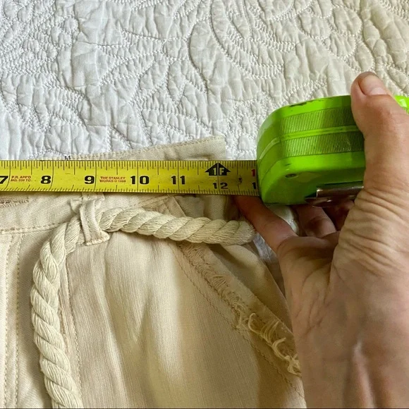 Free People distressed paisley patterned jeans - Picture 9 of 16